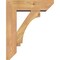 Ekena Millwork Imperial Slat Smooth Bracket w/ Offset Brace, Western Red Cedar, 5 1/2"W x 16"D x 20"H BKT0604X16X20IMP06SWR - alternate 2